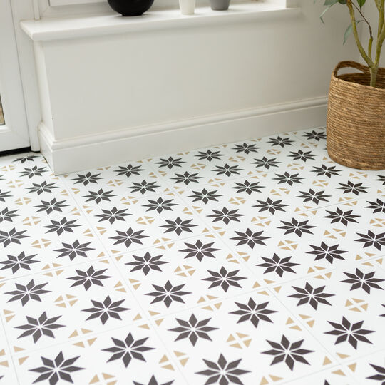 selbstklebende Bodenfliesen Vivid Stars (11er Set) image number null